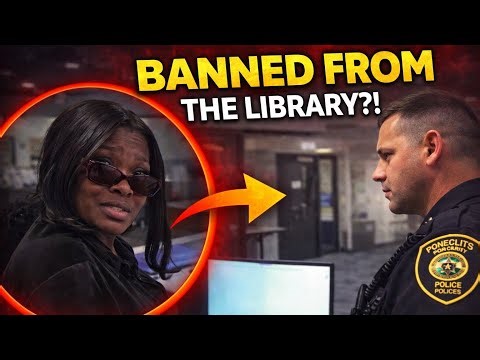 Woman banned from public library — police involved — who was wrong?