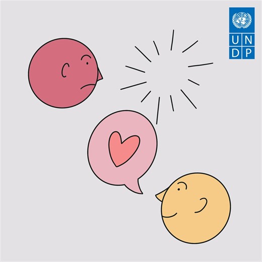 Hate speech travels faster and farther than ever, and we all have a part to play in stopping it in its tracks. 🛑 Stop & Think 💭 Fact-check 👩🏾‍🏫 Educate 🚫 Challenge 🌍 Support those affected by hate speech 🤝 Report hate speech online/offline Join us in saying #NoToHate! | United Nations Development Programme - UNDP