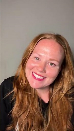 Watch this before-and-after glow-up: a redhead ready to conquer the day. 😱 #shorts