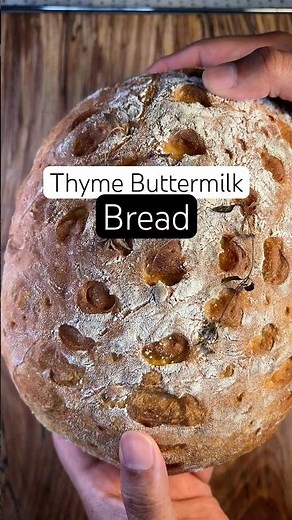 Thyme and Buttermilk Bread - Easy Baking at Home