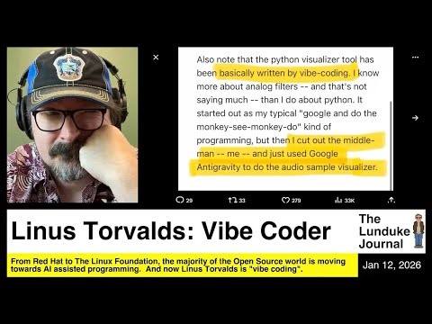 Linus Torvalds: Vibe Coder