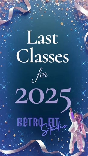 🪩 Tomorrow 🪩 9am BOXING 9:30am RETRO AEROBICS 📣 Don’t forget you can keep active and strong 24/7 with your memberships over the holidays! | Retro Fit Studio