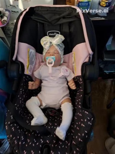 Princess in purple #rebornmom #reborngirl #rebornbaby