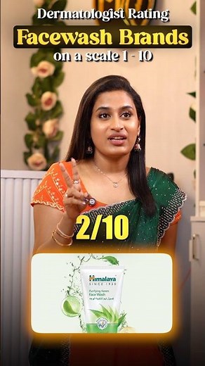 Dermatologist rates different facewash brands #dermatologist #food #facewash #brands #healthyfood