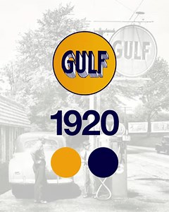 2.8K views · 116 reactions | Over the past 122 years, the Gulf Oil disc has never been just a logo. It’s a symbol of quality, passion and endurance. Its last evolution from the ‘60s has seen the orange become a deeper, richer shade, with the blue transforming to a bolder, more premium colour - a change we believe is a truer reflection of our brand and products. Where’s the last place you saw us outside? #GulfOil #TogetherWeAreUnstoppable #Progress | Gulf Oil | Facebook