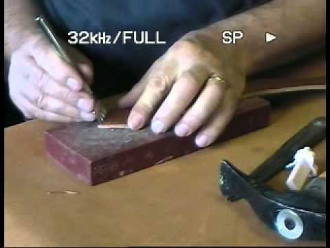 Cinture in cuoio cucite a mano - Leather belt handmade