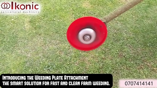 1.2K views | Make weeding faster and easier with the Weeder Plate. The best part having the shoulder pack brush cutter is that you can use this as an attachment for weeding. Call us at +254707414141. | Ikonic Agricultural Machines | Facebook