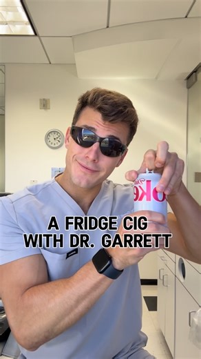 Dr Garrett on Instagram: "My fav thing is flossing and when you learn how to do it this way it makes it easier (but I also think floss pics are ok)"