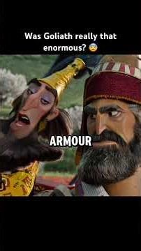 Goliath steps onto the battlefield prepared to face David 👀