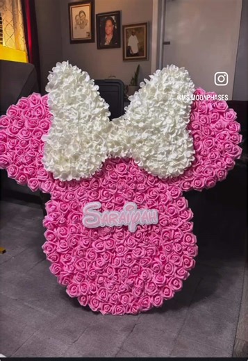 It’s all in the details. Minnie Mouse themed birthday party. Hand made gift bags using my Cricut cutter. Handmade Minnie Mouse head decor inspired by @Laura Aimee Hand made Minnie Mouse cups.