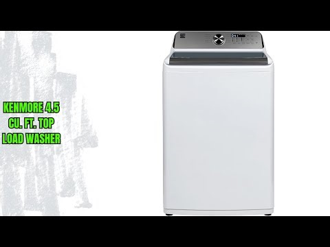 Kenmore 4.5 cu. ft. Top Load Washer | Express Wash Cleans Loads Fast | Key Features
