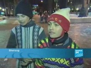 Children haunt Russia's streets