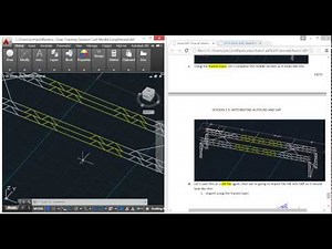 4 Importing and Exporting Between SAP 2000 and AutoCAD