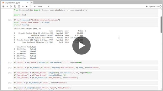 #machinelearning #python #datascience #mlprojects | Sayali Bhore