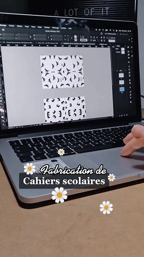 Création de cahiers A4 personnalisés faits main