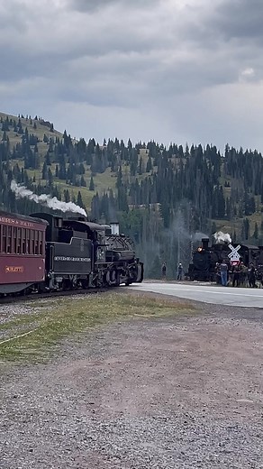 Full-Throttle Day at Cumbres Pass with K-36s