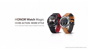 1K views · 26 reactions | ⌚Nuevo #HONORWatchMagic 卵Elegancia y estilo al alcance de tu mano. Pantalla HD AMOLED con 326 PPI en 1,2” Batería de 7 días de duración 露‍♂Entrenador personal de Fitness ❤Monitorización de ritmo cardíaco en tiempo real Ya disponible en HiHonor.com/es | Honor | Facebook