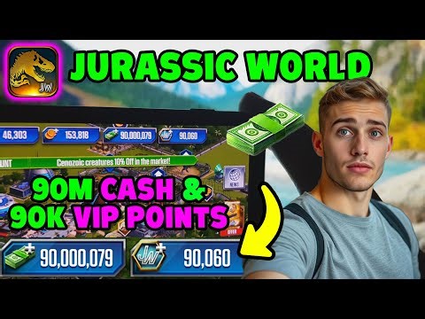 Jurassic World Hack 2026 ✅ How to Get Unlimited Free Cash and VIP Points (iOS & Android)