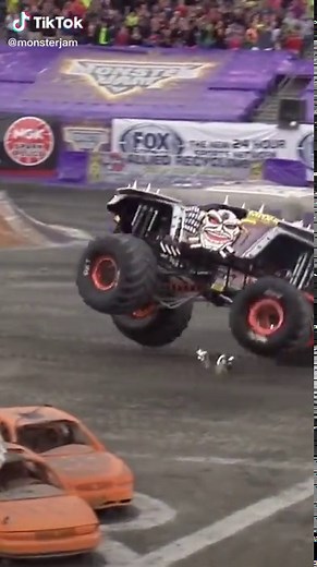 EPIC double backflip 🙌 #monsterjam #monstertruck #motorsport #fyp | monsterjam