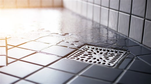 Here's how deep your shower drain should be