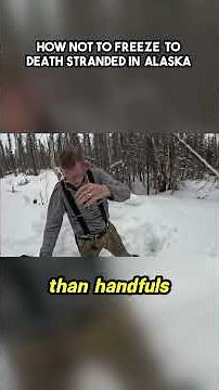 How NOT to Freeze to Death Stranded in Alaska ❄️🔥 | Cold Survival Basics