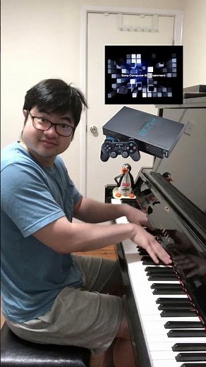 PlayStation 2 Startup Sound on Piano