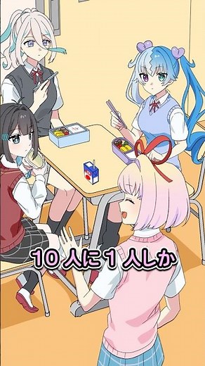 10人に1人しかできないこと？ #Plottアニメ #フラグちゃん