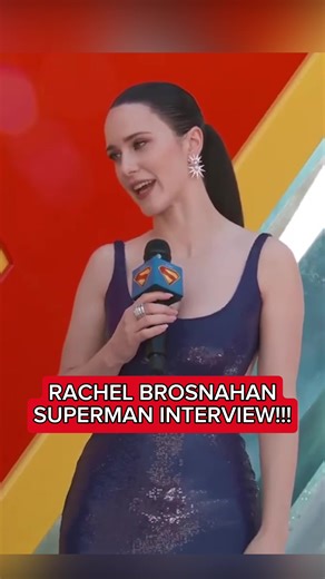 Rachel Brosnahan Discusses Superman Movie Role