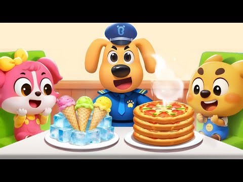 Hot vs. Cold 🔥❄️ Cartoons 🔍 Sheriff Labrador in Spanish