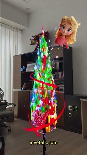 Holographic 3D Intelligent Display Scree #ledlights #ledscreen #leddisplay #ledlighting