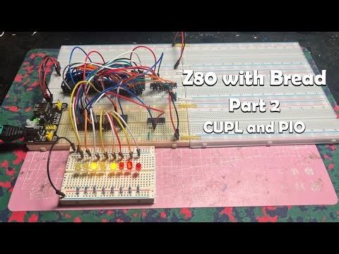 Address decoding and PIO - Z80 with Bread