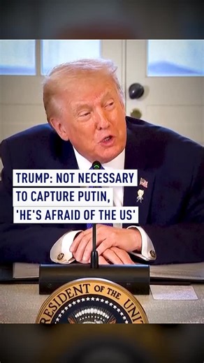 CGTN Europe on Instagram: "US President Donald Trump says he does not believe it would be necessary to order a mission to capture Russian President Vladimir Putin, maintaining confidence he can help bring the Ukraine conflict to an end.⁣ ⁣ Speaking to reporters, Trump said he has a ‘great relationship’ with Putin and argued the Russian leader is intimidated by US power under his administration, not by Europe. His comments come as US and Ukrainian envoys hold talks in Paris aimed at shaping a pot