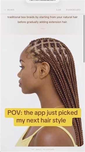 Can’t figure out your next style? Let the app choose for you #hairwellnesslab #hair #hairstyle #hair