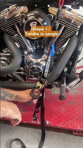 Tuto rapide : utiliser des sangles à cliquet | Moto Vision
