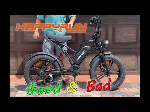 Happyrun HR-G50 or Amyet E20 eBike review - the good & bad
