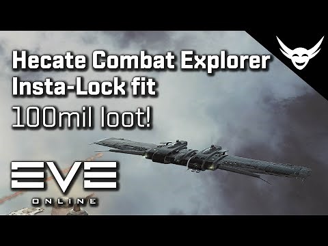 EVE Online - Insta-Lock Hecate Combat Exploration fit