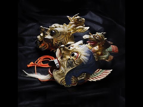 雅楽・（陵王、納曽利、青海波など）林家舞楽と明治選定譜の伝承