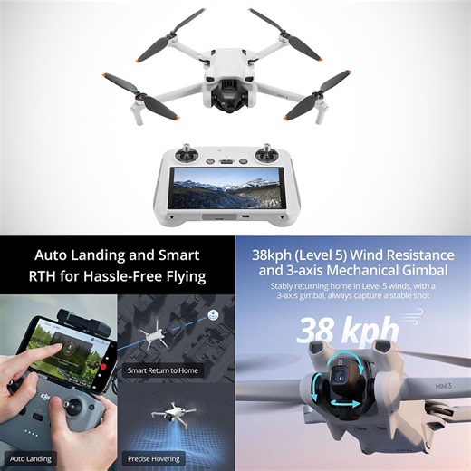 Why the DJI Mini 3 with 5.5″ Screen-Equipped RC Remote Continues to Win Drone Pilots Over