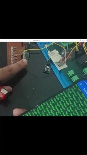 Wireless fire detection with PIC16F877A microcontroller. #electronics #control #circuit #project