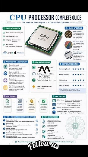 “Inside the PC 🧠⚙️ | Computer parts explained simply#ComputerParts #PCBuild #TechShorts