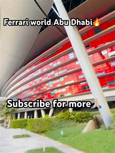Ferrari World Dubai 😱 Fastest Ride Experience | Abu Dhabi Ultimate Thrill 🇦🇪 #shorts #shortsfeed