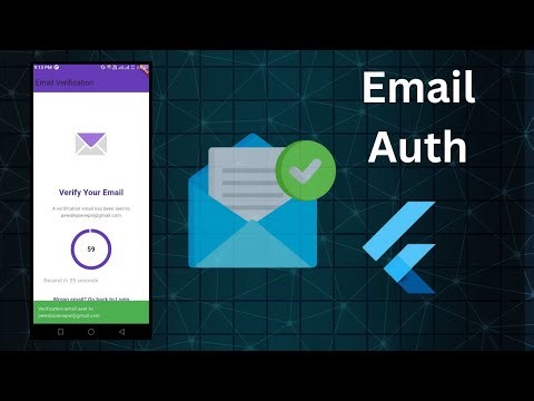 flutter email verification | flutter email verification firebase | email verification with firebase