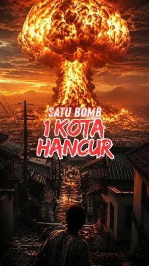 Nagasaki: Kota yang Dihancurkan Bom Atom 😱 #darkhistory