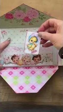 Easter Envelope Folio and Loaded Pockets