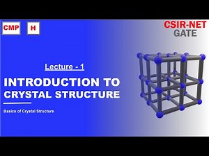 Introduction to Crystal Structure