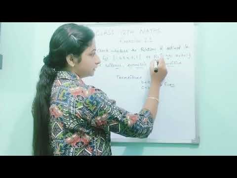 Ncert solution of exercise 1.1 /Class 12 th maths/#yt#viralvideo