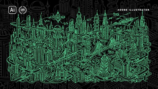 AI Tutorials | AI图转矢量：从JPG到完美可编辑图层