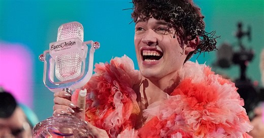 Eurovision champion Nemo returns the winner’s trophy to protest Israel’s inclusion