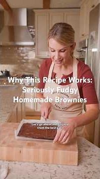 Seriously Fudgy Homemade Brownies | Sally's Baking