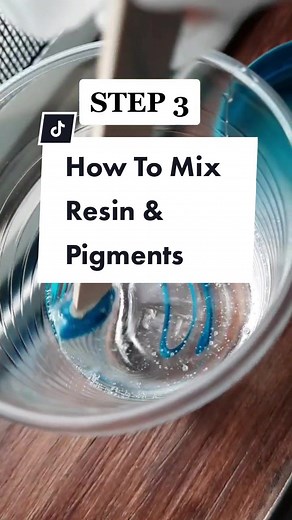 Mixing Resin and Pigments: Tips for Beginners